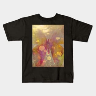 Flower Butterfly Kids T-Shirt